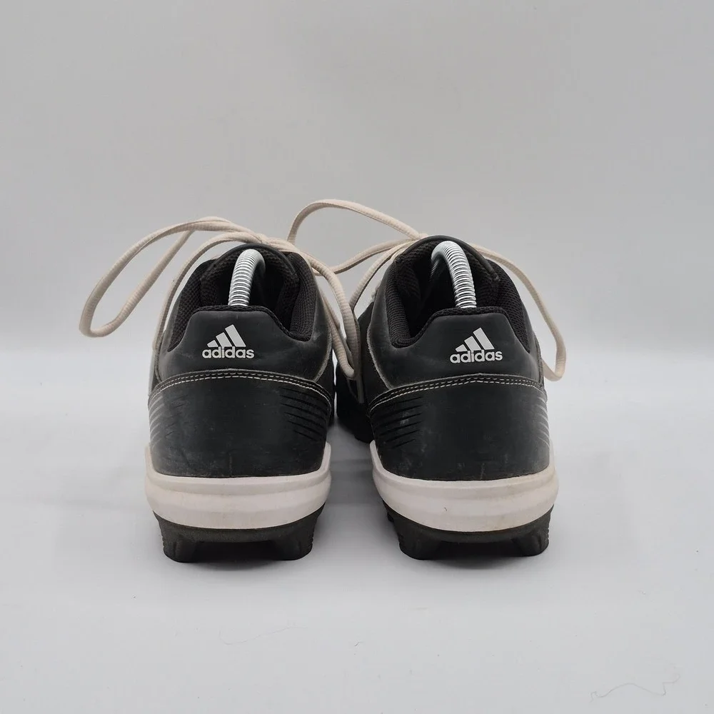 Adidas Baseball Cleats Shoes Mens Size 9 Black Low Top Molded Spikes‎ G67489